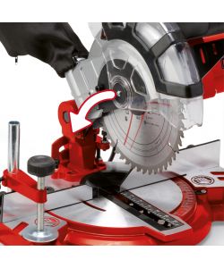 Einhell Troncatrice per Legno - Lama TCT  210 mm, 1600 W, Taglio Preciso