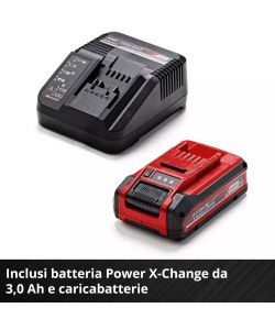 Einhell Elettrosega a Batteria GE-LC 18/25-1 Li 23 cm - Kit 3,0 Ah