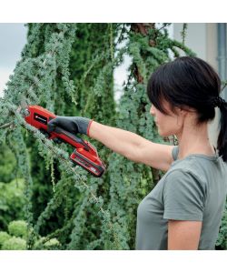 Einhell Forbici da Potatura a Batteria 18V Rosso/Nero - Taglio fino a 28 mm