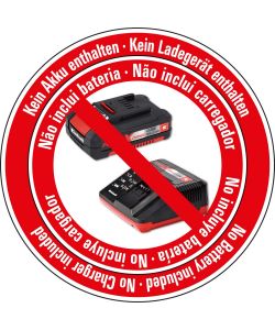 Einhell Forbici da Potatura a Batteria 18V Rosso/Nero - Taglio fino a 28 mm