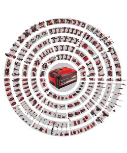 Einhell Forbici da Potatura a Batteria 18V Rosso/Nero - Taglio fino a 28 mm