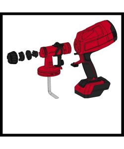 Pistola a spruzzo a batteria TC-SY 18/60 Li-Solo Einhell