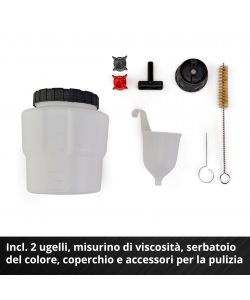 Einhell Pistola a Spruzzo a Batteria - Verniciatura Efficiente 800 ml