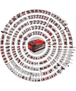 Einhell Trapano Avvitatore a Batteria - TE-CD 18/45 - 2x2,0 Ah