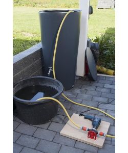 Wolfcraft Pompa Autoaspirante - 1300 L/H - Funzionamento a Secco