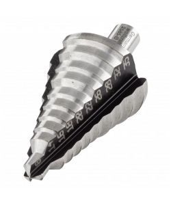 wolfcraft Punta Trapano a Gradini 10 mm 8-30 mm HSS Grigia 2516000