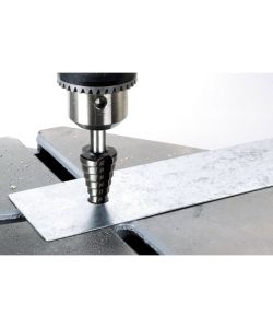 wolfcraft Punta Trapano a Gradini 10 mm 8-30 mm HSS Grigia 2516000