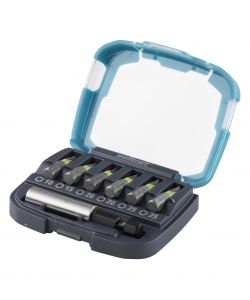 Set 7 pezzi, 6 inserti TX 10, 15, 20, 20, 25, 25, 1 Adatt