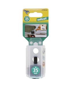 wolfcraft Fresa per Rubinetti dell'Acqua 35 mm 3754000