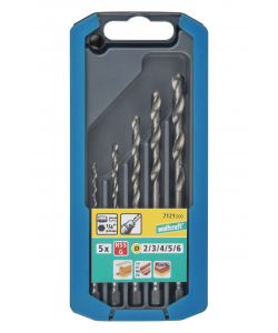 Punte per metallo con attacco esagonale HSS Diam. 2-6 mm.
