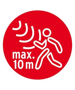 Faretto Solare 2 LED Bianco 0,5W 85lm con Sensore Movimento IP44