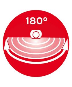 Faretto Solare 2 LED Bianco 0,5W 85lm con Sensore Movimento IP44