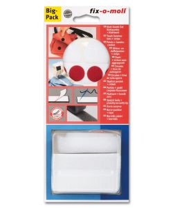 Fix-O-Moll Set Velcro Autoagg. Bianco 20mm e 35mm - Fissaggio Pratico