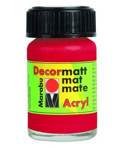 Decormatt Acryl Marabu 15 ml Rosso Ciliegia