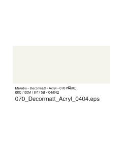 Decormatt Acryl Marabu 15 ml Bianco