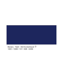 Textil Marabu 15 ml Blu Scuro