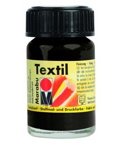 Textil Marabu 15 ml Nero