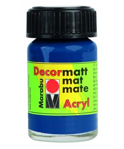 Decormatt Acryl Marabu 15 ml Blu Scuro