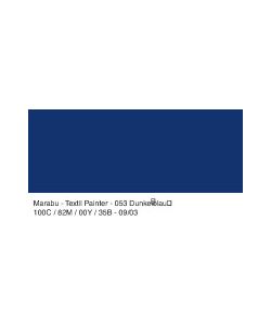 Textil Painter Marabu Tratto 1-2 mm. Blu Scuro