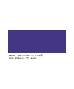 Textil Painter Marabu Tratto 2-4 mm. Violetto