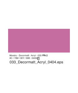 Decormatt Acryl Marabu 15 ml Rosa