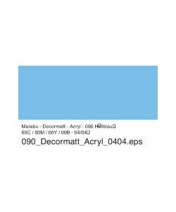 Decormatt Acryl Marabu 15 ml Blu Chiaro