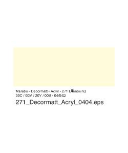 Vernice acrilica Decormatt Acryl Marabu 15 ml Avorio