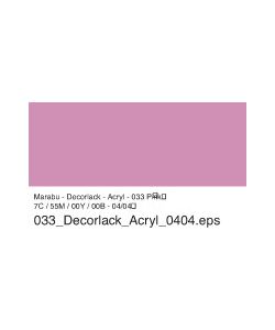 Decorlack Acryl Marabu 15 ml Rosa