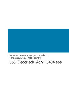 Decorlack Acryl Marabu 15 ml Blu Cyan