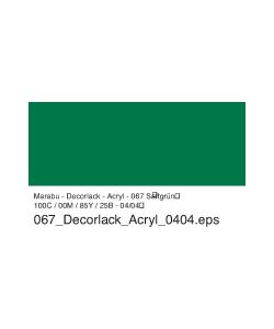 Decorlack Acryl Marabu 15 ml Verde Vegetale
