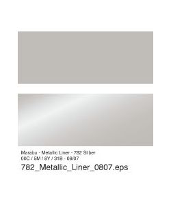 Textil Metallic Marabu 15 ml Argento Metallizzato