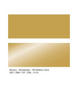 Marabu Pasta Decorativa - Oro Metallizzato - 20 ml