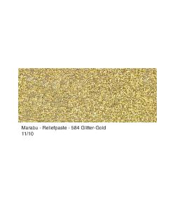Marabu Pasta 584 20 ml Glitter Oro