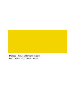 Marabu Glas 220 15 ml Giallo Sole