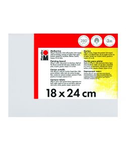Cartone telato per pittura 18X24X0,4 cm