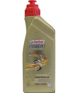 Olio lubrificante sintetico motori moto 2T Power 1 Racing 1L