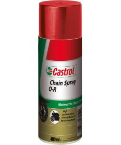 Lubrificante sintetico Chain Spray O-R per moto, bianco, ottima protezione