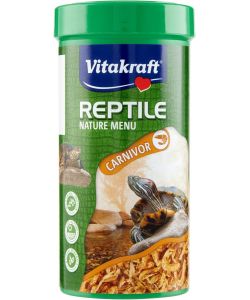 Vitakraft Mangime Naturale per Tartarughe e Rettili Carnivori Verde 250ml