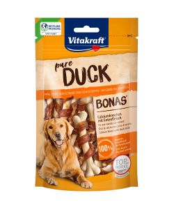 Vitakraft Snack per Cani DUCK Bonas Ossi al Calcio 80g Arancione