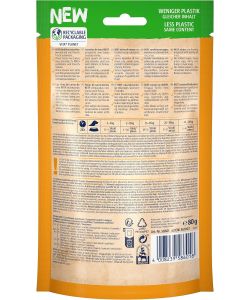 Vitakraft Snack Cani Strisce di Manzo 80 g - Gusto Manzo - Senza Zucchero