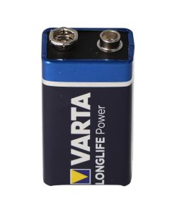 Varta Batteria 9V Transistor Longlife Power Pila Alcalina - 1pz