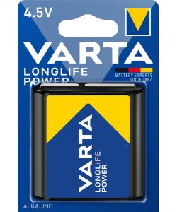Varta Batteria 4,5V Longlife Power Alcalina Monouso - 1pz