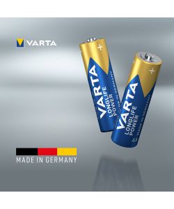Varta Batterie Alcaline AAA 1,5V Longlife Power Pack 8 - Lunga Durata