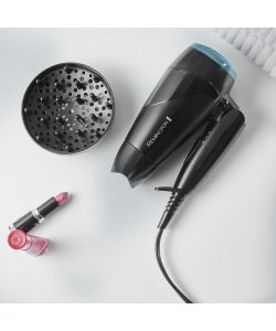 Remington Asciugacapelli da viaggio pieghevole 2000 W nero