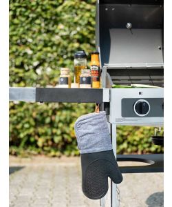 Wenko Guanti da forno in silicone nero Set 2 pezzi