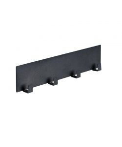 Appendiabiti magnetico Ima, nero con 4 ganci