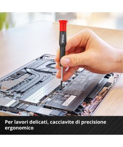 Einhell Valigetta portautensili 35pz rossa con attrezzi ergonomici e robusti