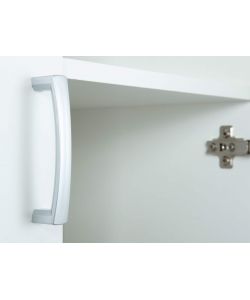 Nobilitato Armadio Arconati 2 Ante Rovere Invecchiato - 70x34x189 cm