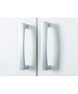 Nobilitato Armadio Arconati 2 Ante Rovere Invecchiato - 70x34x189 cm