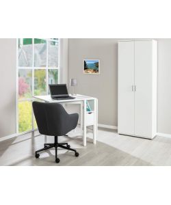 Nobilitato Armadio Arconati 2 Ante Rovere Invecchiato - 70x34x189 cm